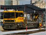 ROBEL IIF 701 durchf�hrt am 01.02.2012 den Bahnhof von Luxembourg.