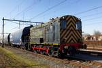 RFO 692 rangiert am 2 M�rz 2021 in Oss mit der 2.Tranche von ein Leerzug nach Bentheim.