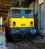 Die Elektrolokomotive NS 1501 „Diana“, ex BR E27003 „Diana“, am 29 April 2025 im Het Spoorwegmuseum (bis 2005 NSM - Nederlands Spoorwegmuseum / Niederländischen