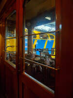 Der älteste elektrische Triebwagen der Niederlande, der ZHESM 6 mBC der Zuid-Hollandsche Electrische Spoorweg-Maatschappij (Südholländischen Elektrischen Eisenbahn-Gesellschaft),