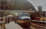Der IC 180 ist in Amsterdam CS unter grosser Rauchentwicklung eingetroffen.
29. Juni 1984