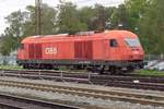 ÖBB 2016 066 steht abgestellt in Wels Hbf am 23 September 2018.
