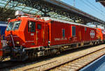 Ger�tefahrzeug XTmas 99 85 9177 004-0  von dem L�sch- und Rettungszug (LRZ)  Lausanne  hier am 29.05.2012 im Bahnhof Lausanne.