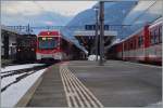Leider zu sp�t gesehen und deshalb zu fr�h abgedr�ckt: die abb�gelnde BLS Re 4/4 178 in Visp.
