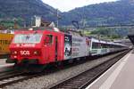 SOB 456 095 verlässt am 29 Mai 2019 Arth-Goldau.