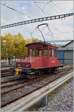 Auch der CEV Te 3/2 82 war bei der Rückkehr der Ge 4/4 81 im Einsatz.