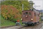  La DER de la Saison 2023  - Die BOB HGe 3/3 29 der Bloany Chamby Bahn rangiert in Blonay.