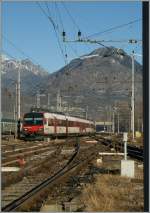 Ein  Walliser Domino als IR 2809 erreicht Domodossola.