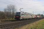 SBBCI 193 548 durchfahrt Kaarst am 21 Februasr 2025 mit ein KLV f�r die Niederlande.