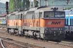 AWT 753 725 lauft mit Schwesterlok am 22 Mai 2015 in Decin hl.n.