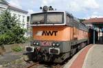 Am 22 Mai 2015 steht AWT 753 706 in Decin hl.n.