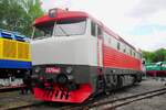 T478-1008 (ex und sp�ter 751 008) steht am 13 Mai 2012 ins Eisenbahnmuseum von Luzna u Rakovnika.