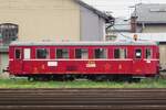 Historischer Triebwagen M 131-1448  Hurvinek  (CZ f�r Befreiung) steht am 26 Augustus 2021 abgestellt in Breclav.