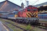 Am 10 September 2018 rangiert 448 439 in Budapest-Nyugati.